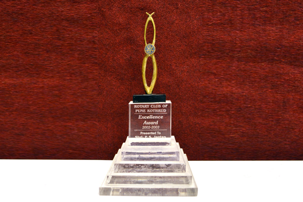 Sajdyno – Excellence Award Rotary Club of Pune Kothrud
